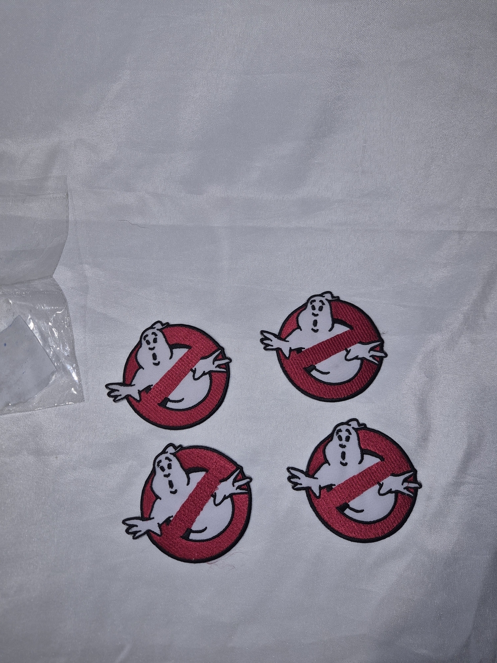 Kids Ghostbusters Logo White T-Shirt - Red & White